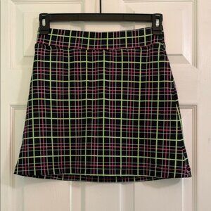 XP Pickleball/Tennis Skirt Shorts Size XS Black, Neon Green, Pink